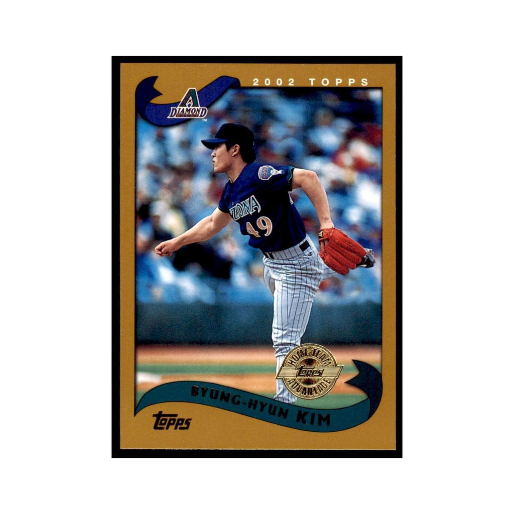2002 Topps Home Team Advantage Byung-Hyun Kim Baseball Cards #209