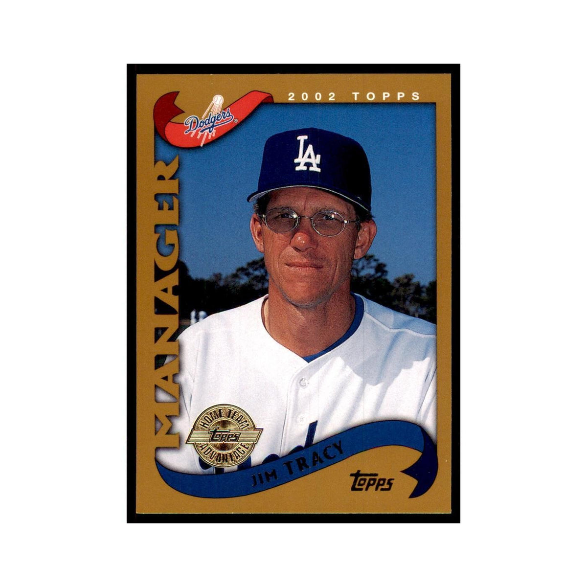 2002 Topps Home Team Advantage Jim Tracy Baseball Cards #306