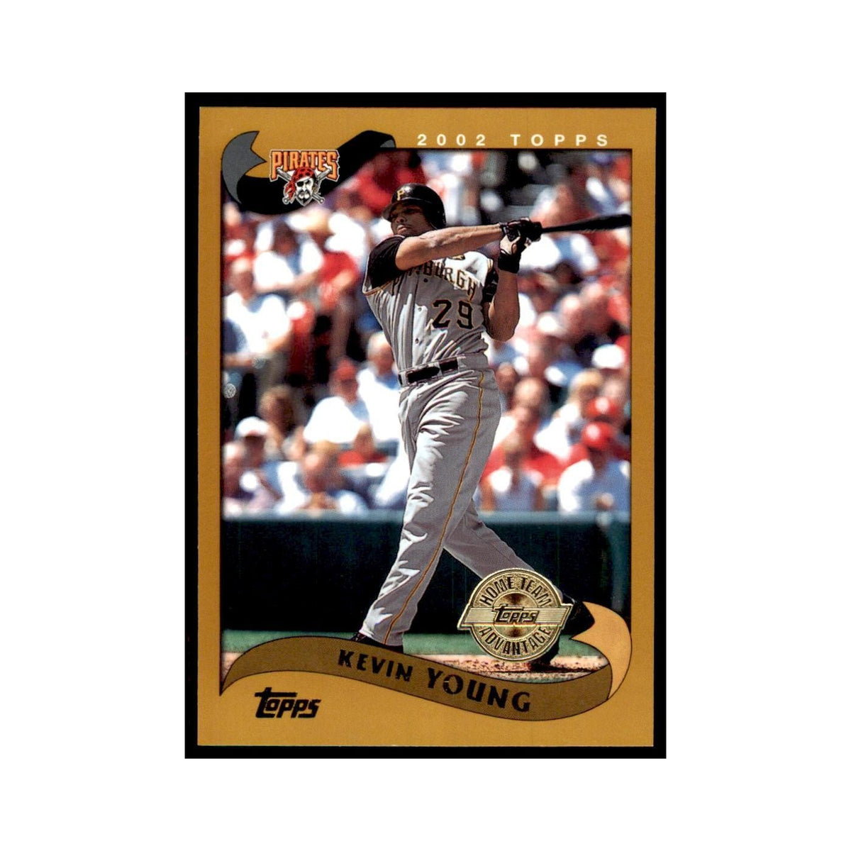 2002 Topps Home Team Advantage Kevin Young Baseball Cards #186