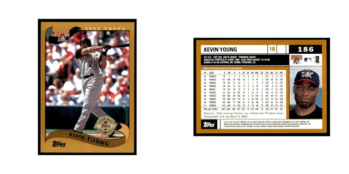 2002 Topps Home Team Advantage Kevin Young Baseball Cards #186
