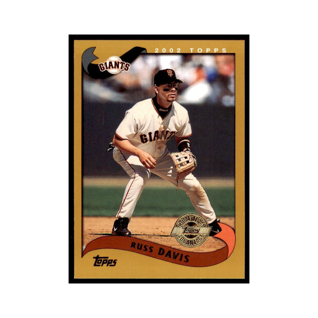 2002 Topps Home Team Advantage Russ Davis Baseball Cards #206