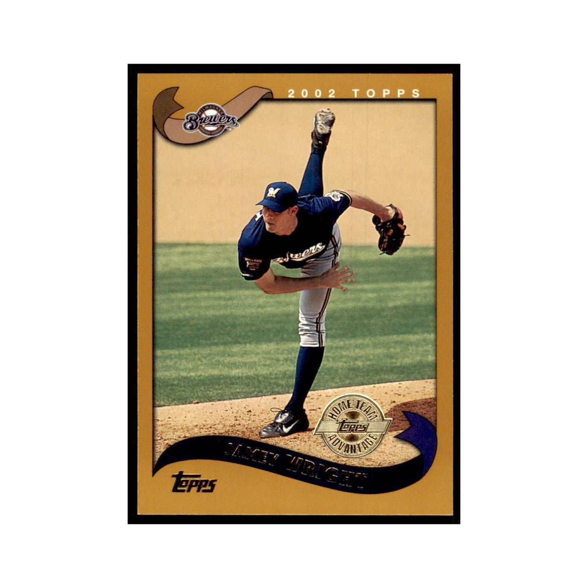 2002 Topps Home Team Advantage Jamey Wright Baseball Cards #217