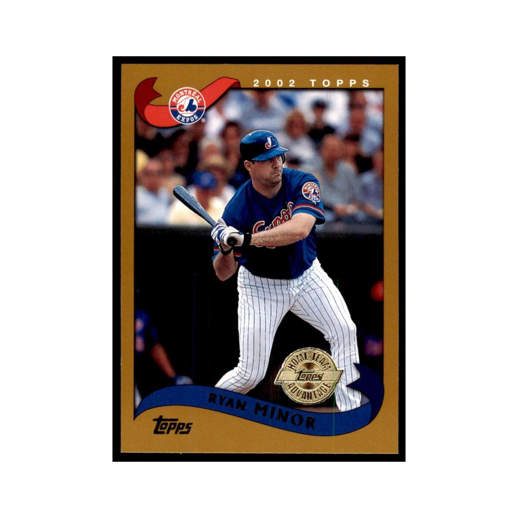 2002 Topps Home Team Advantage Ryan Minor Baseball Cards #227