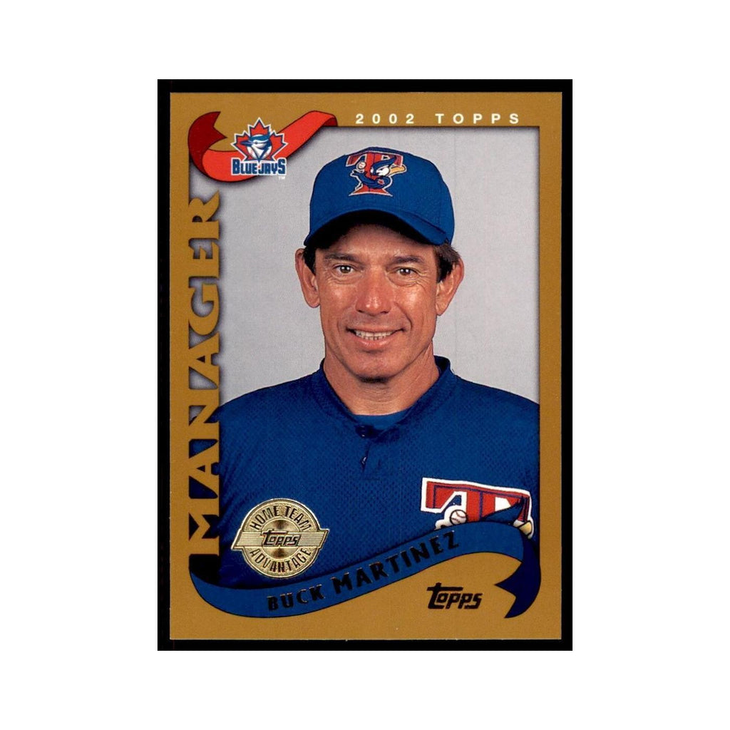 2002 Topps Home Team Advantage Buck Martinez Baseball Cards #293