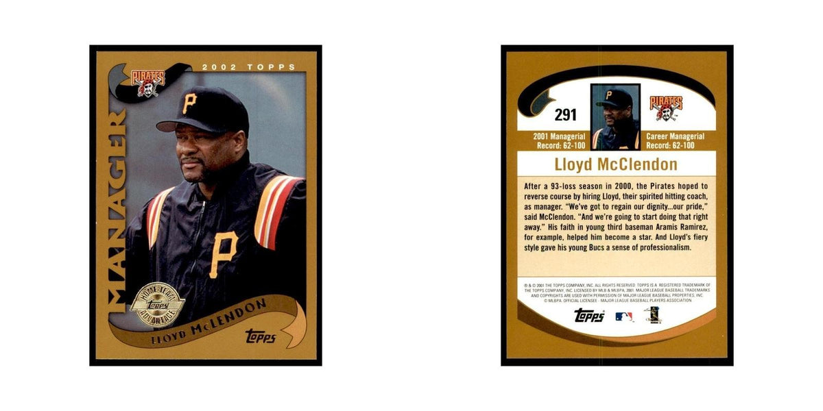 2002 Topps Home Team Advantage Lloyd McClendon Baseball Cards #291