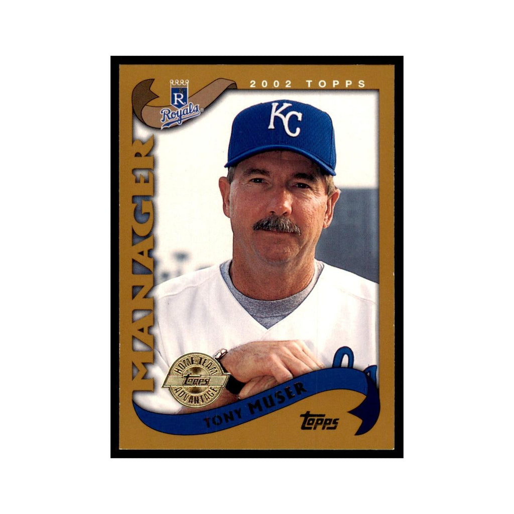 2002 Topps Home Team Advantage Tony Muser Baseball Cards #283