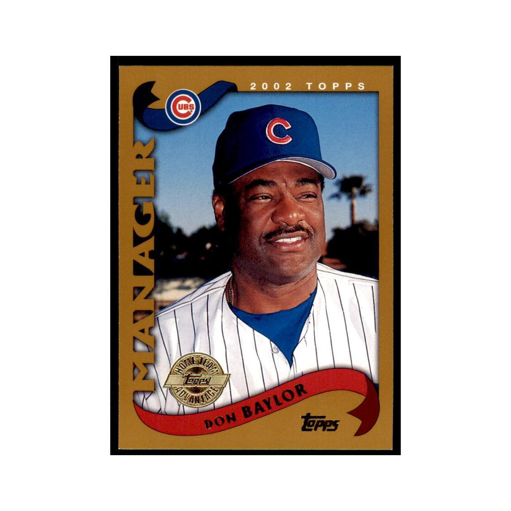 2002 Topps Home Team Advantage Don Baylor Baseball Cards #280