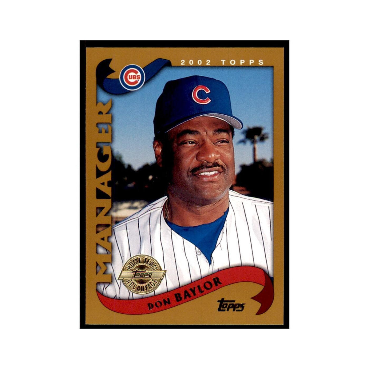 2002 Topps Home Team Advantage Don Baylor Baseball Cards #280