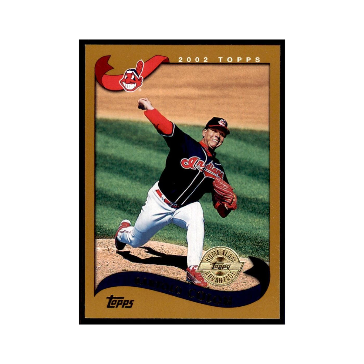 2002 Topps Home Team Advantage Bartolo Colon Baseball Cards #252