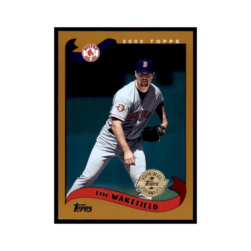2002 Topps Home Team Advantage Tim Wakefield Baseball Cards #187