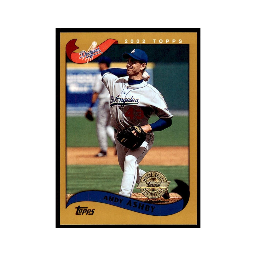 2002 Topps Home Team Advantage Andy Ashby Baseball Cards #222