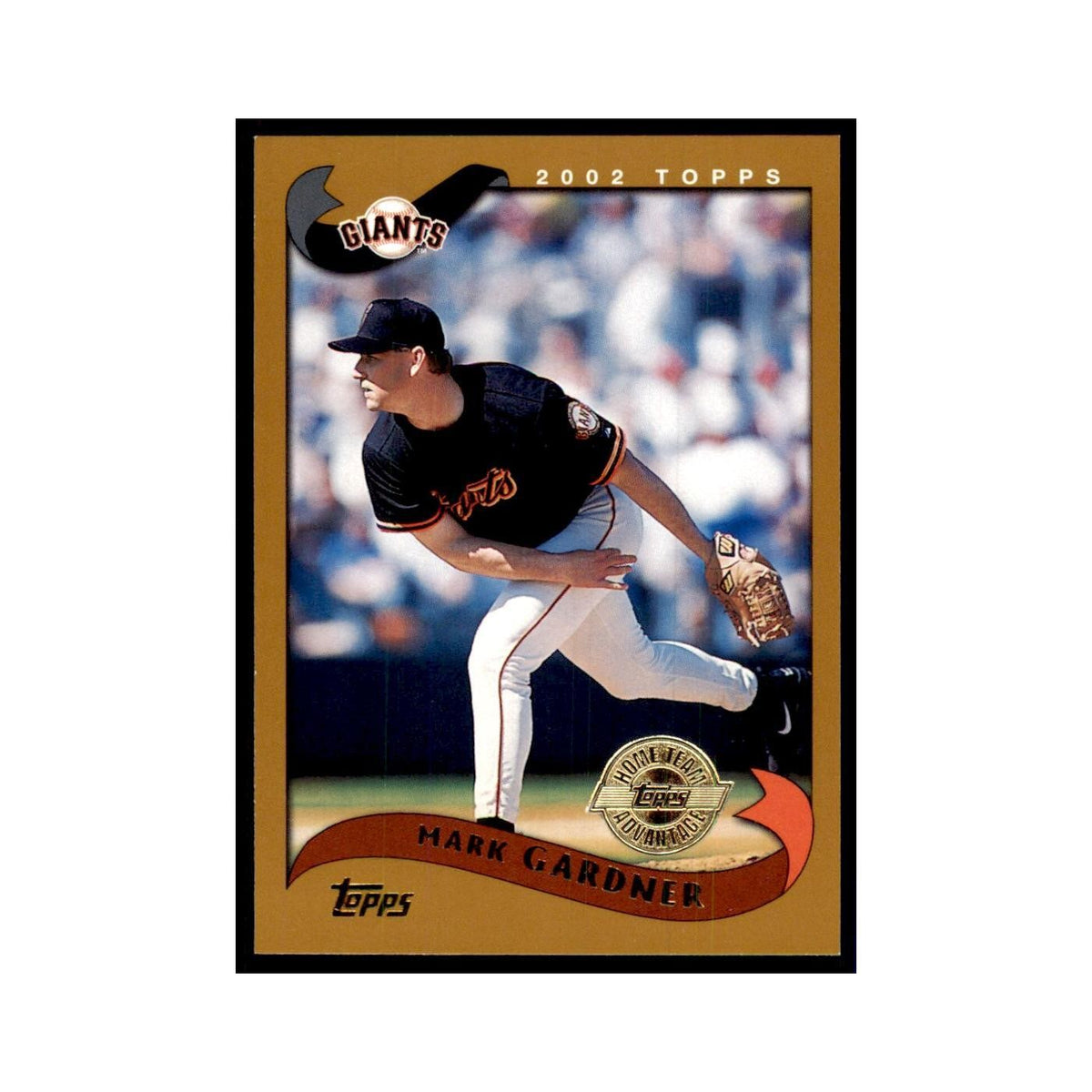 2002 Topps Home Team Advantage Mark Gardner Baseball Cards #274