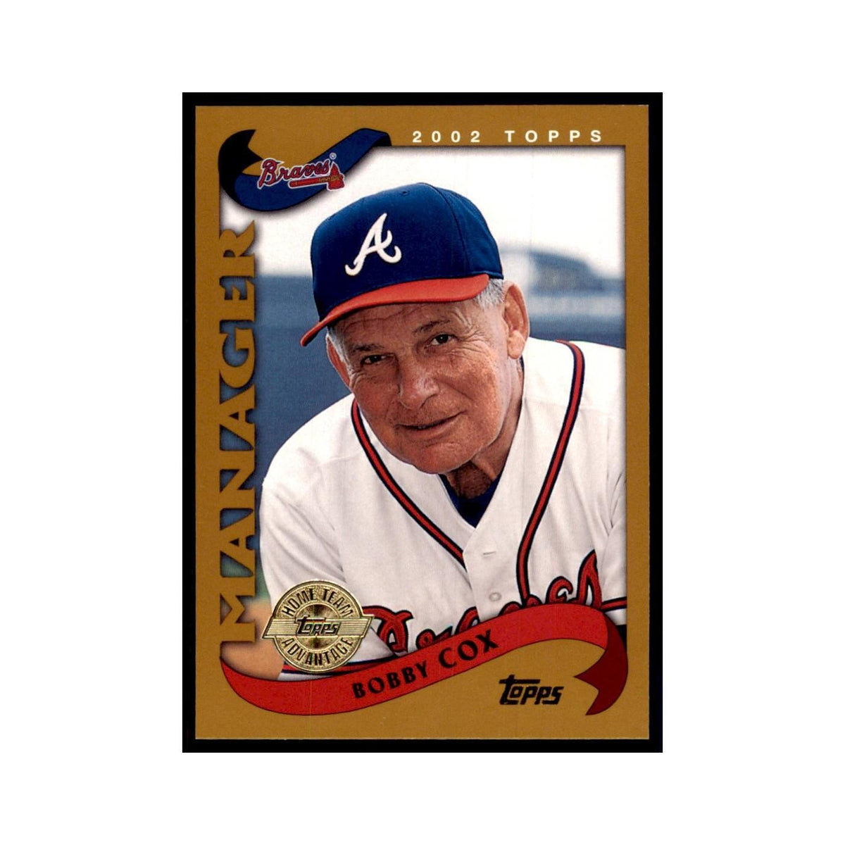 2002 Topps Home Team Advantage Bobby Cox Baseball Cards #285