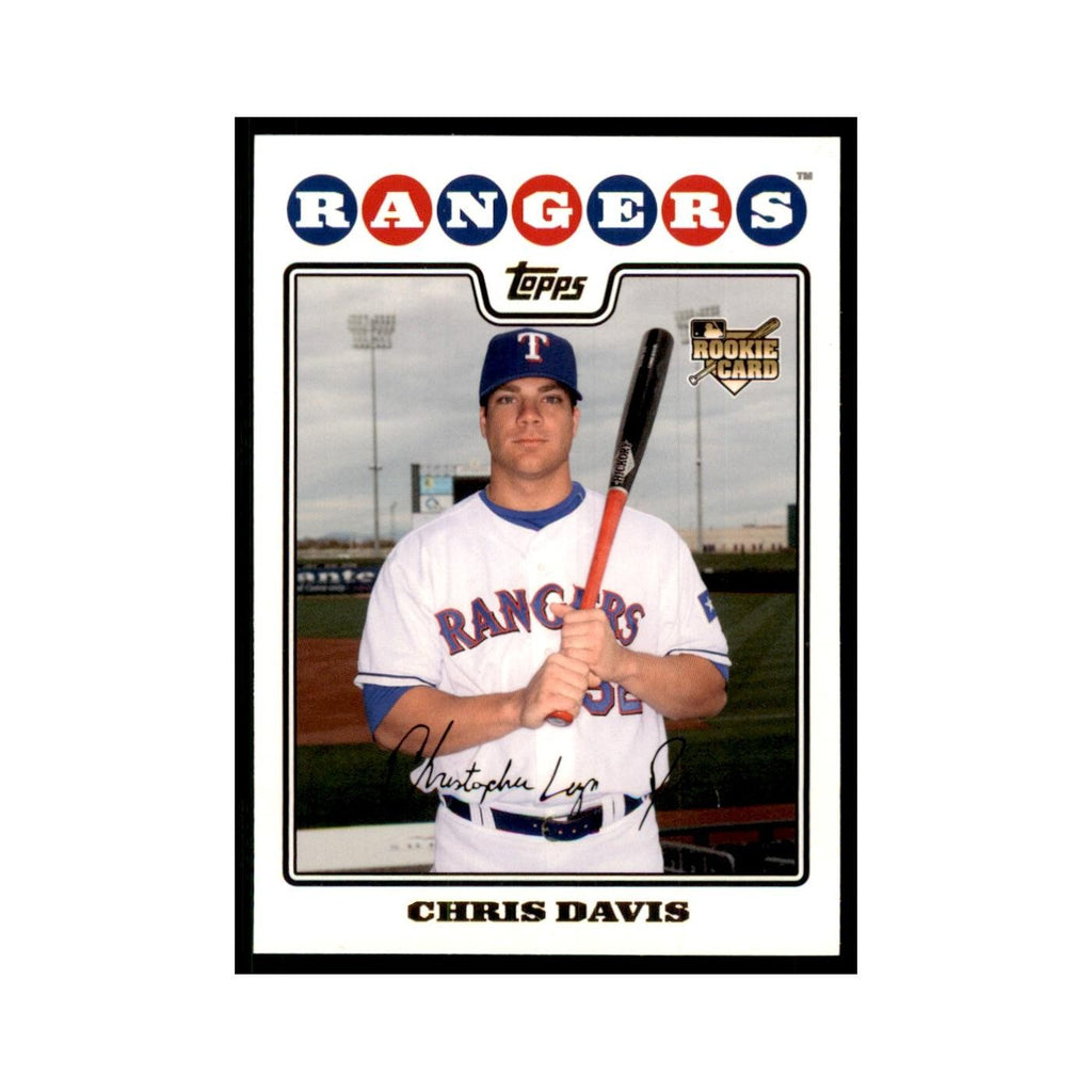 2008 Topps Chris Davis Baseball Cards #UH231
