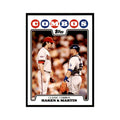 2008 Topps Dan Haren Russell Martin Baseball Cards #UH88