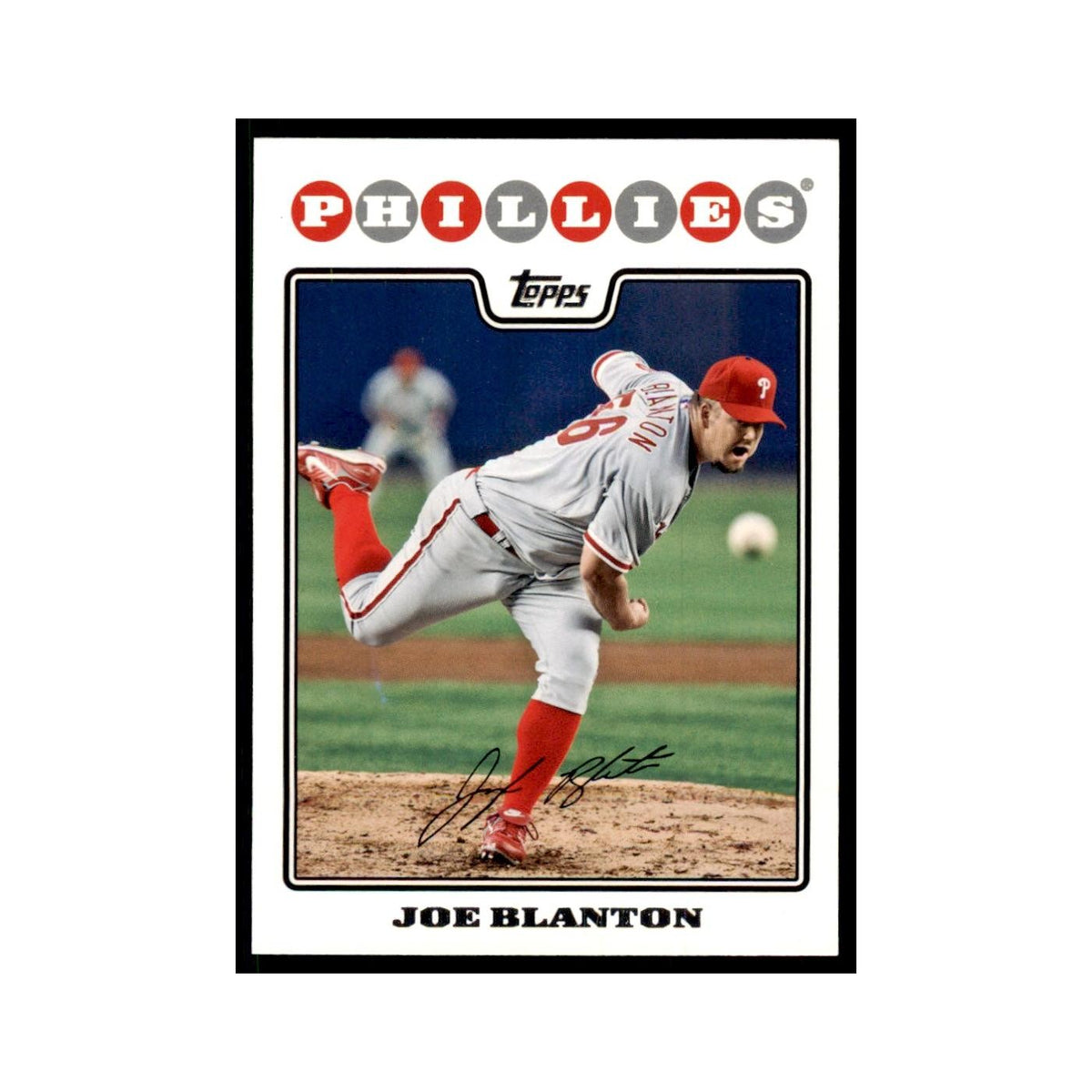 2008 Topps Joe Blanton Baseball Cards #UH228