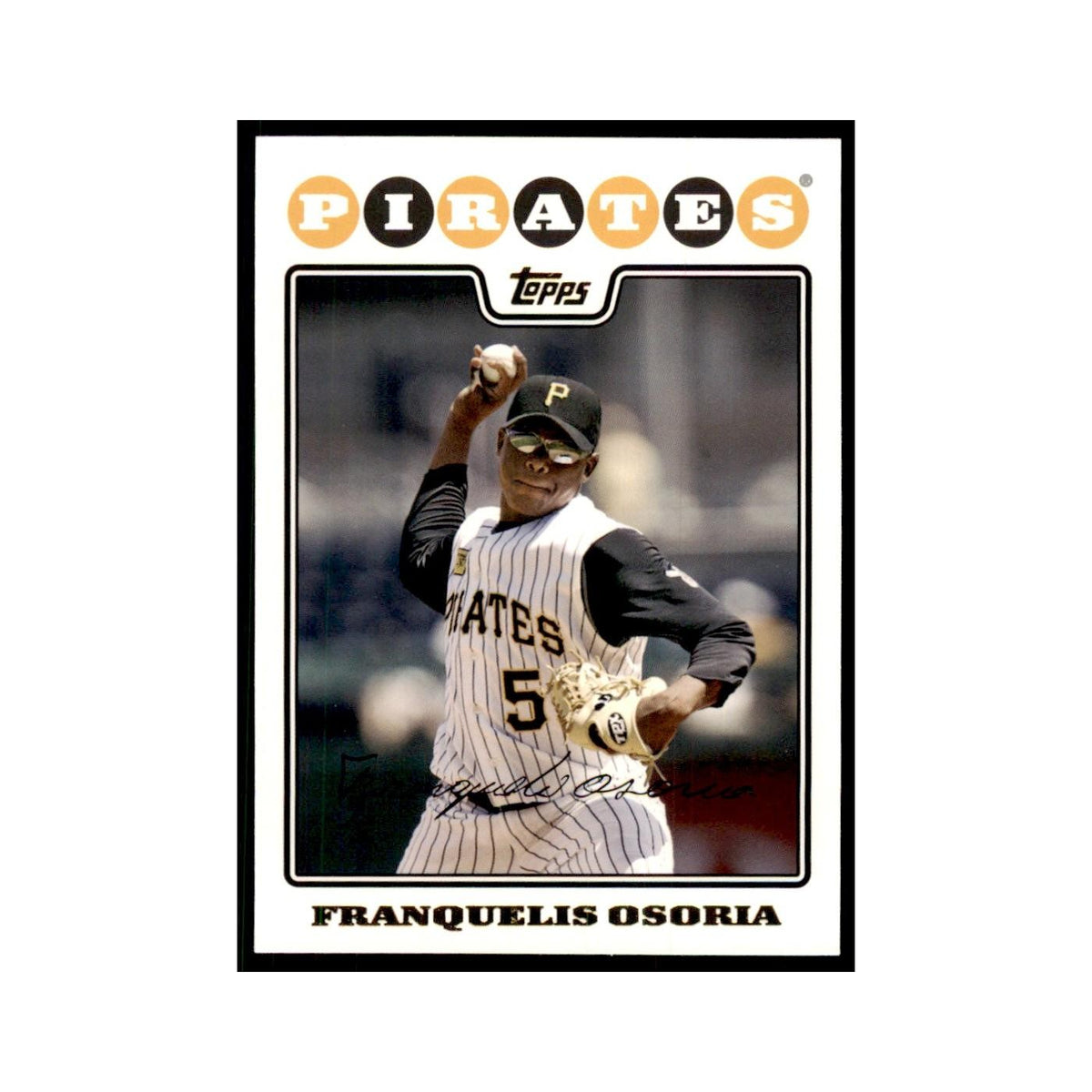 2008 Topps Franquelis Osoria Baseball Cards #UH204