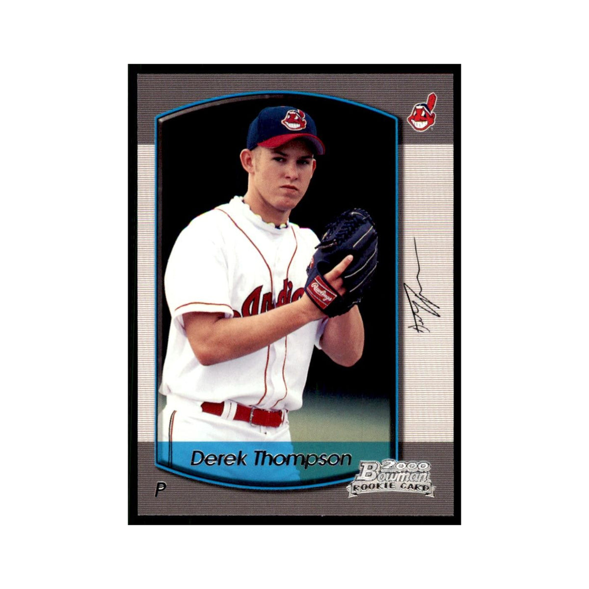 2000 Bowman Draft Picks & Rookies Derek Thompson Baseball Cards #23
