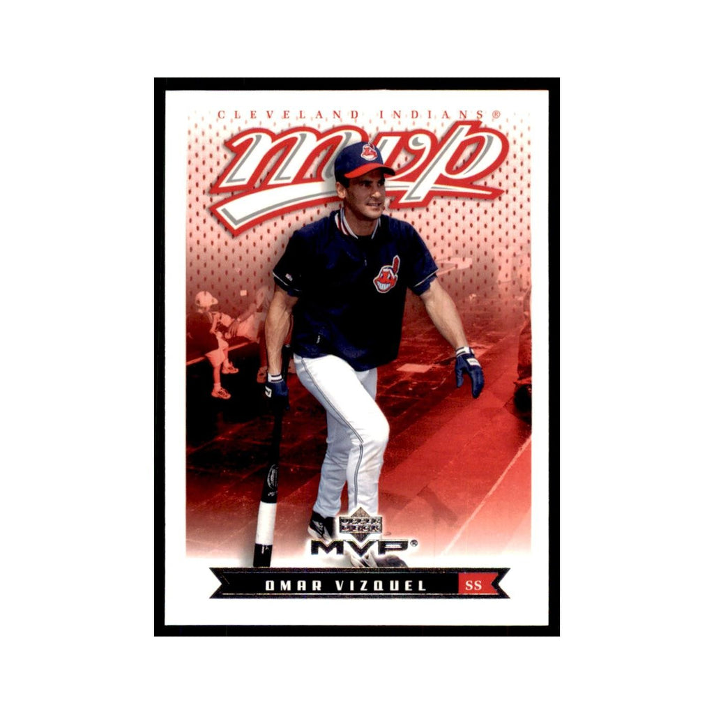 2003 Upper Deck MVP Omar Vizquel Baseball Cards #60