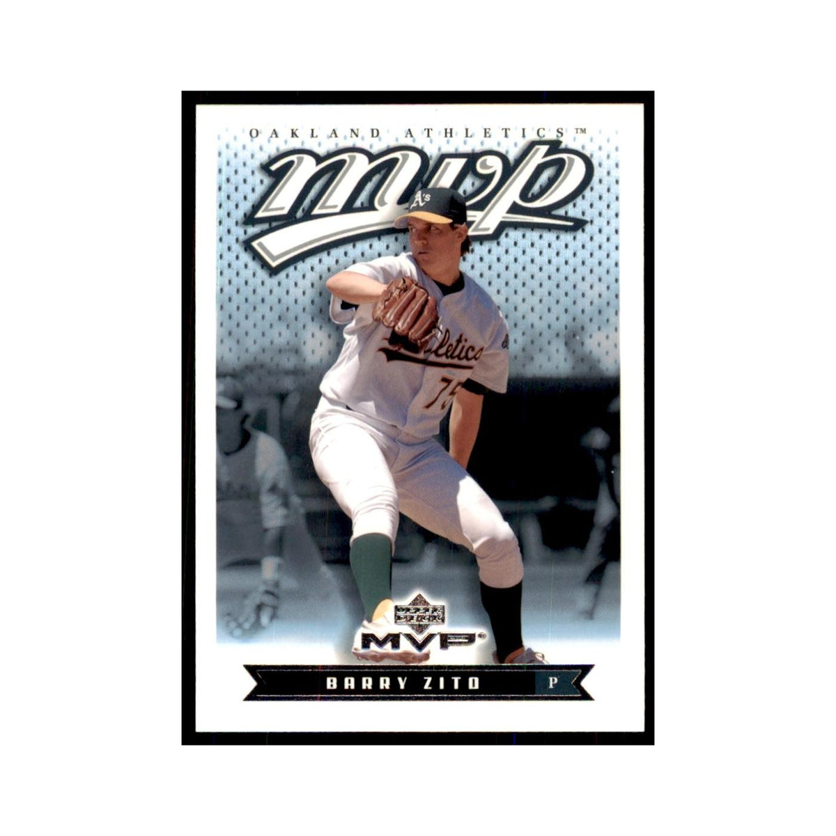 2003 Upper Deck MVP Barry Zito Baseball Cards #147