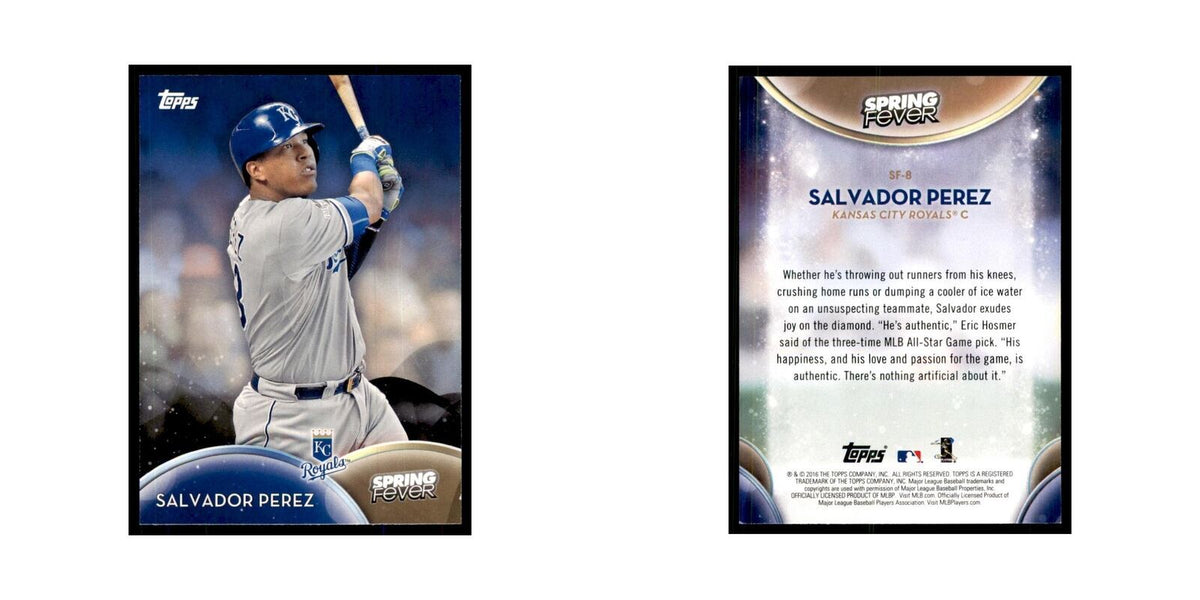 2016 Topps Spring Fever Salvador Perez Baseball Cards #SF-8