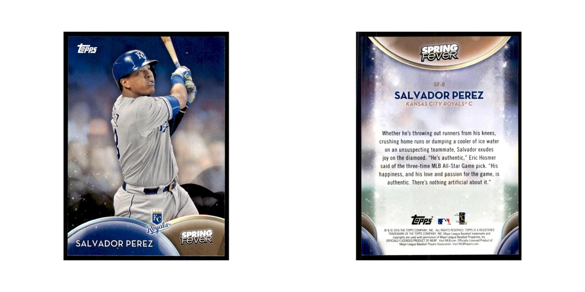 2016 Topps Spring Fever Salvador Perez Baseball Cards #SF-8