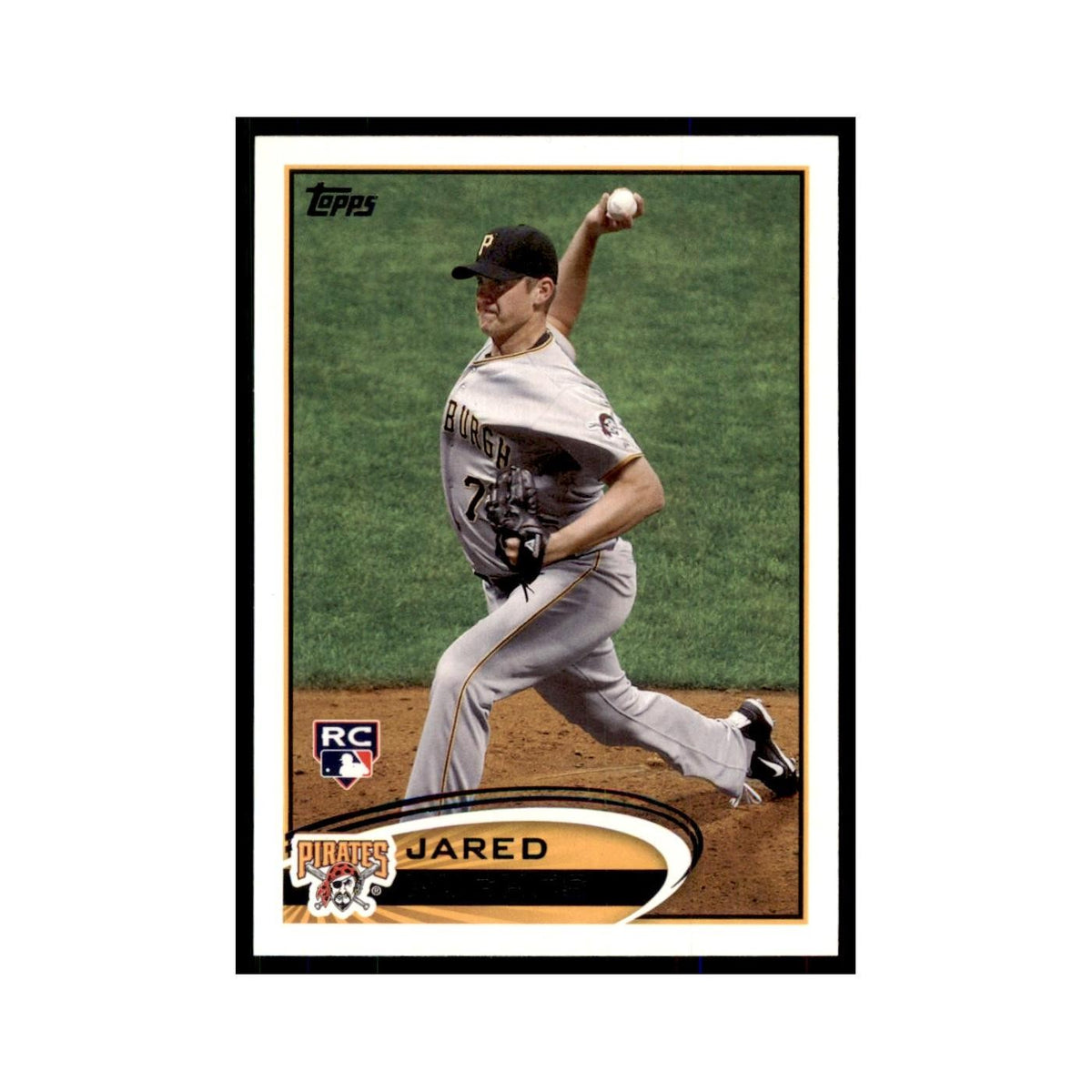 2012 Topps Jared Hughes Baseball Cards #175