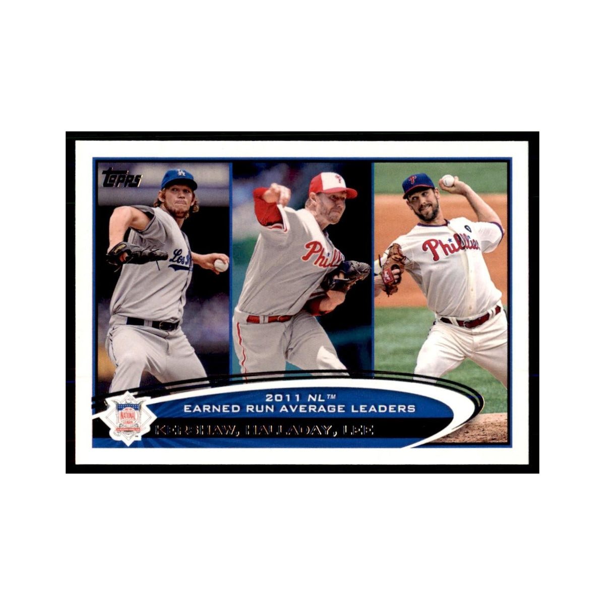 2012 Topps Clayton Kershaw Roy Halladay Cliff Lee Baseball Cards #297