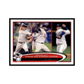 2012 Topps Mariano Rivera Johan Santana Felix Hernandez Baseball Cards #232