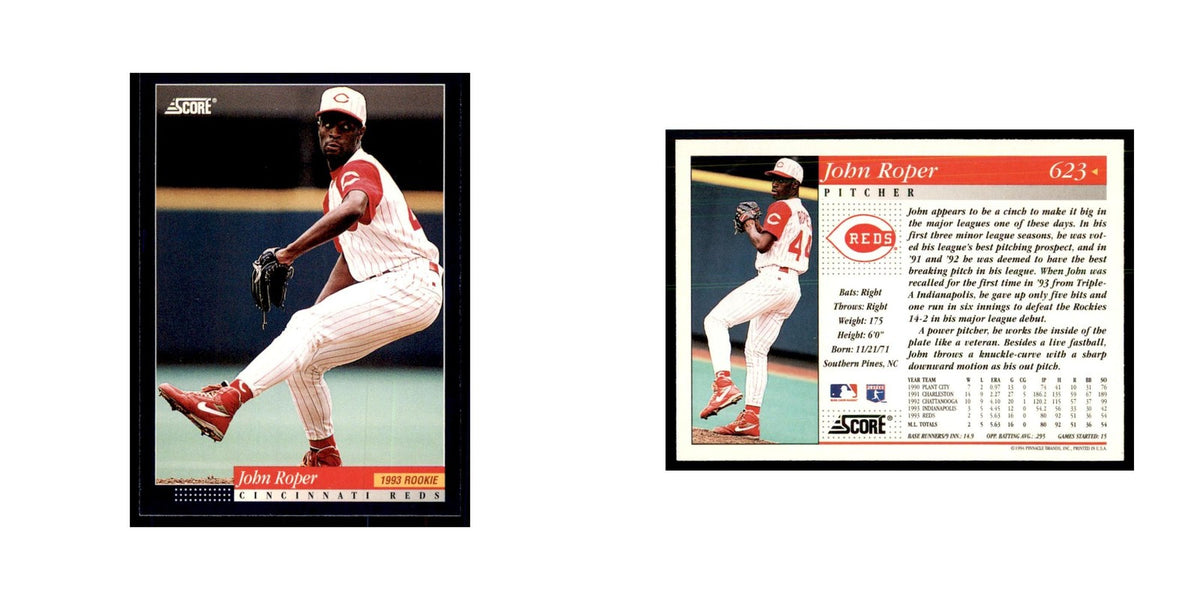 1994 Score John Roper Baseball Cards #623