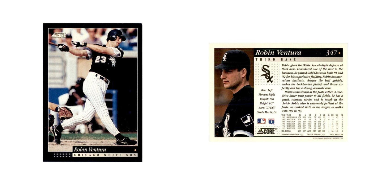 1994 Score Robin Ventura Baseball Cards #347