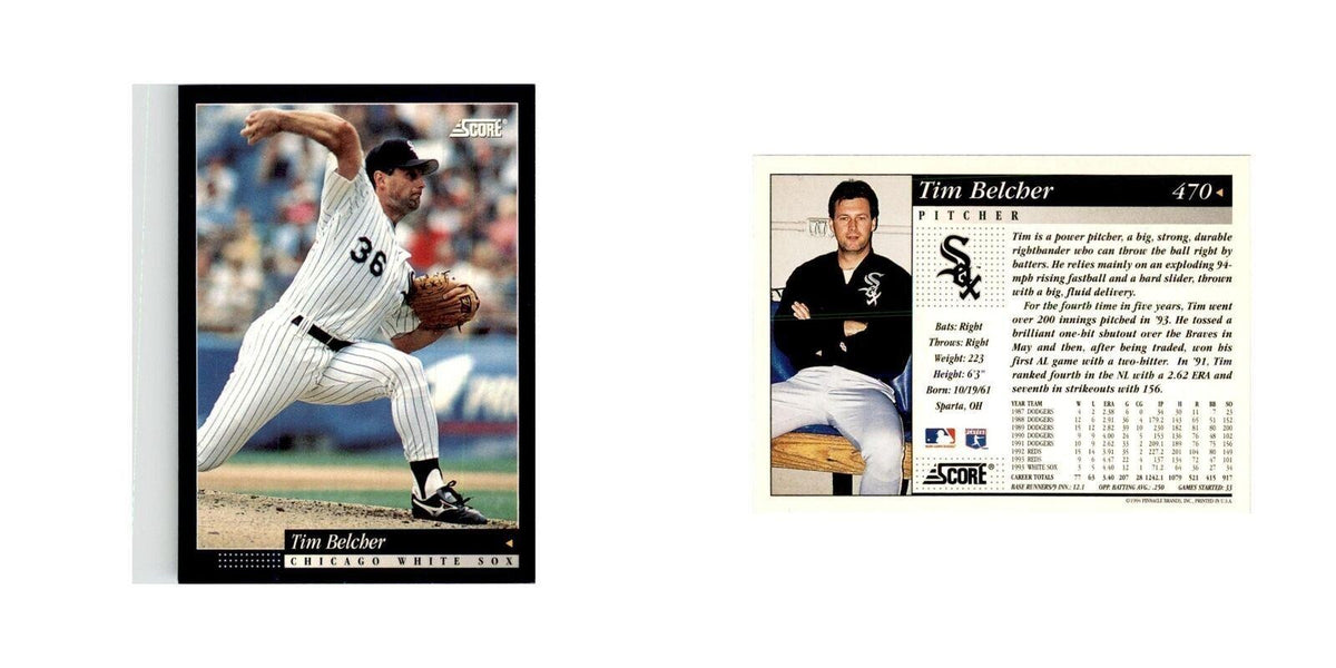1994 Score Tim Belcher Baseball Cards #470