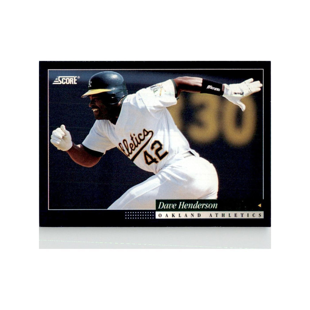 1994 Score Dave Henderson Baseball Cards #463