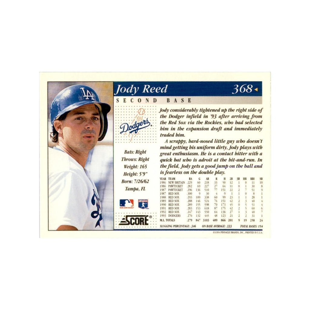 1994 Score Jody Reed Baseball Cards #368