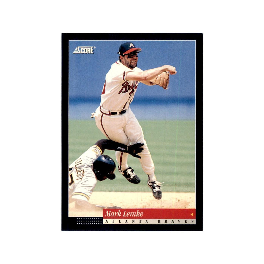 1994 Score Mark Lemke Baseball Cards #392