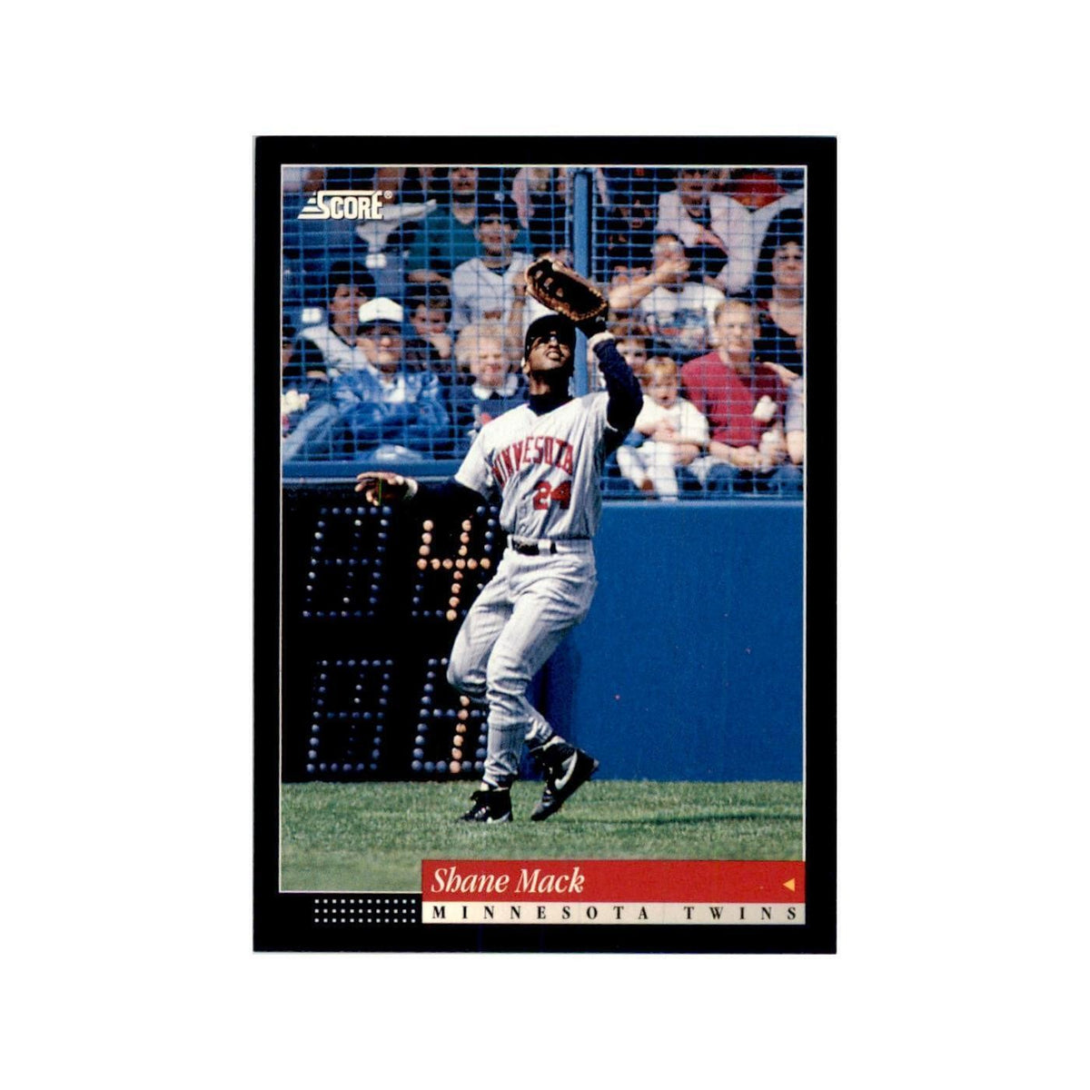 1994 Score Shane Mack Baseball Cards #383