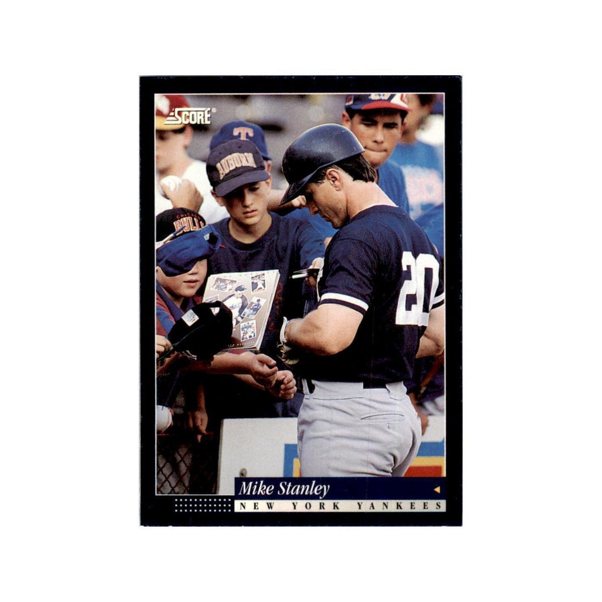1994 Score Mike Stanley Baseball Cards #451