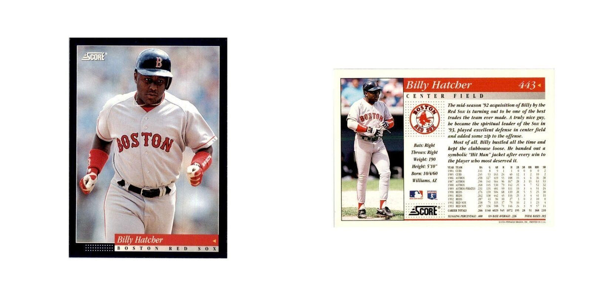 1994 Score Billy Hatcher Baseball Cards #443