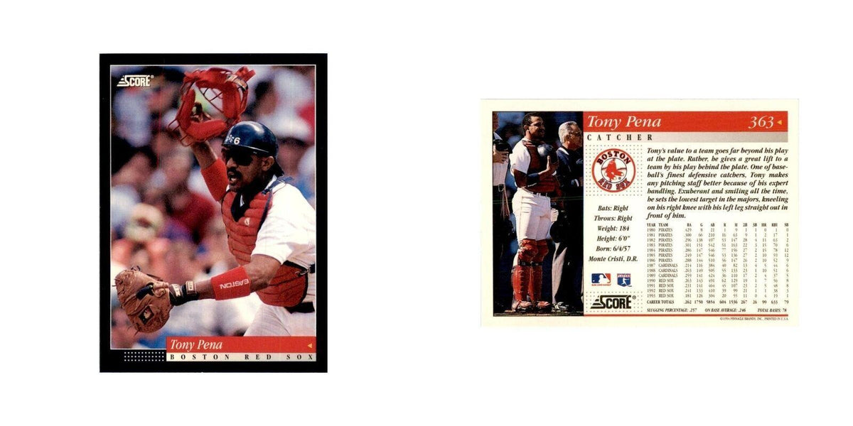 1994 Score Tony Pena Baseball Cards #363