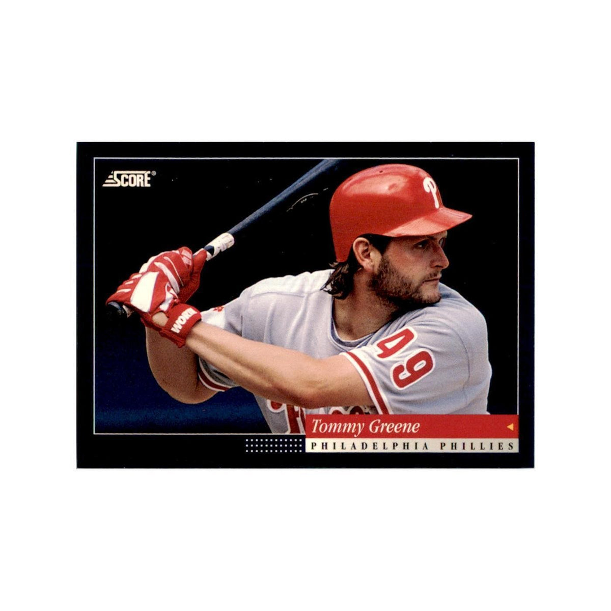 1994 Score Tommy Greene Baseball Cards #380