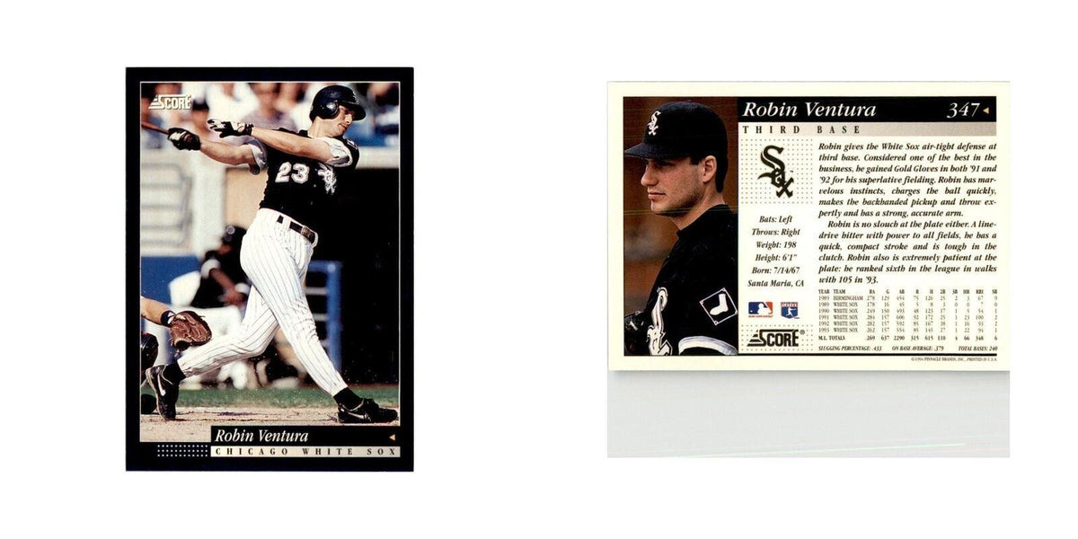 1994 Score Robin Ventura Baseball Cards #347