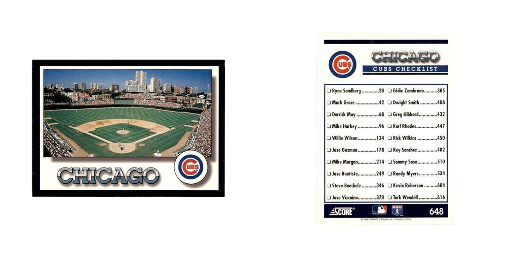 1994 Score Eddie Zambrano Baseball Cards #385