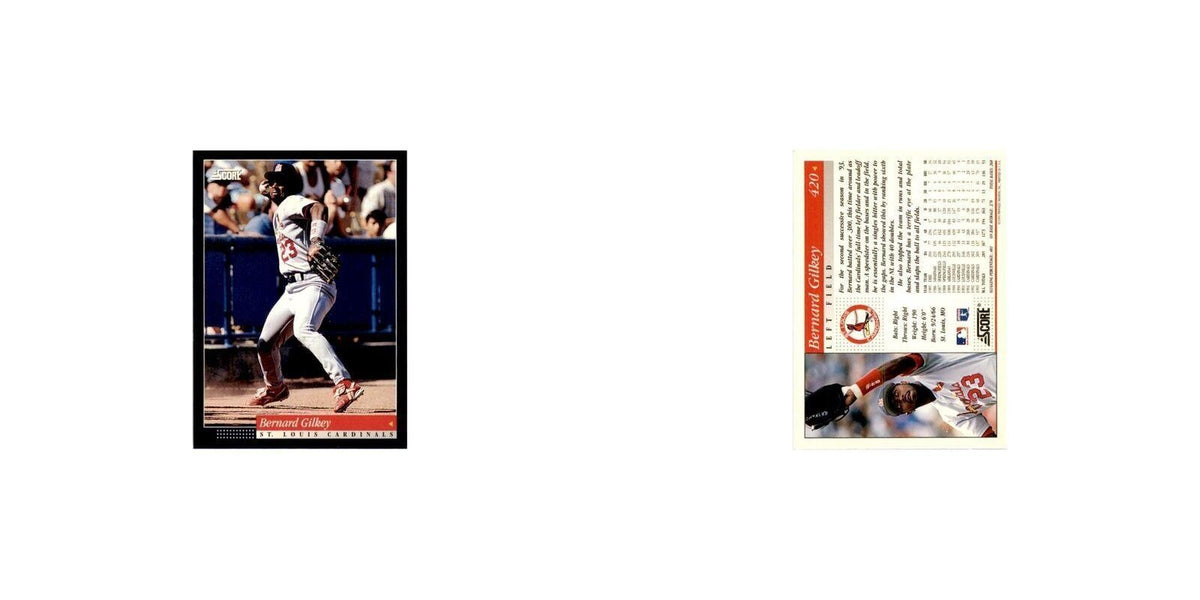 1994 Score Bernard Gilkey Baseball Cards #420