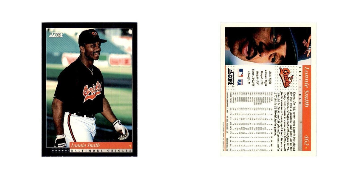 1994 Score Lonnie Smith Baseball Cards #462