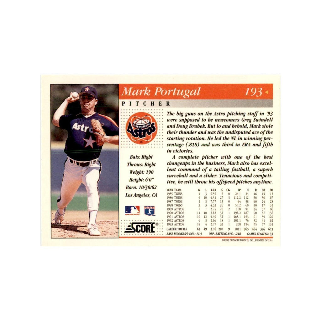 1994 Score Mark Portugal Baseball Cards #193