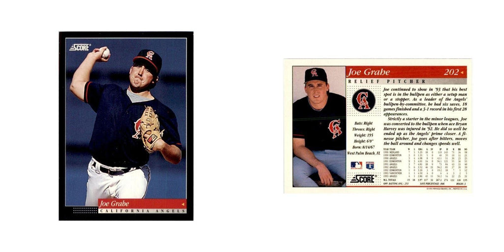 1994 Score Ben McDonald Baseball Cards #202