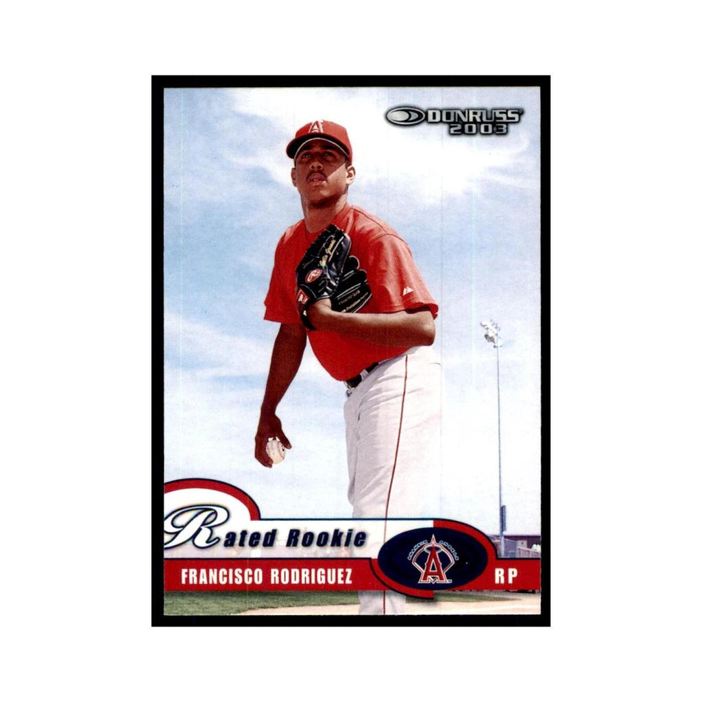 2003 Donruss Francisco Rodriguez Baseball Cards #39