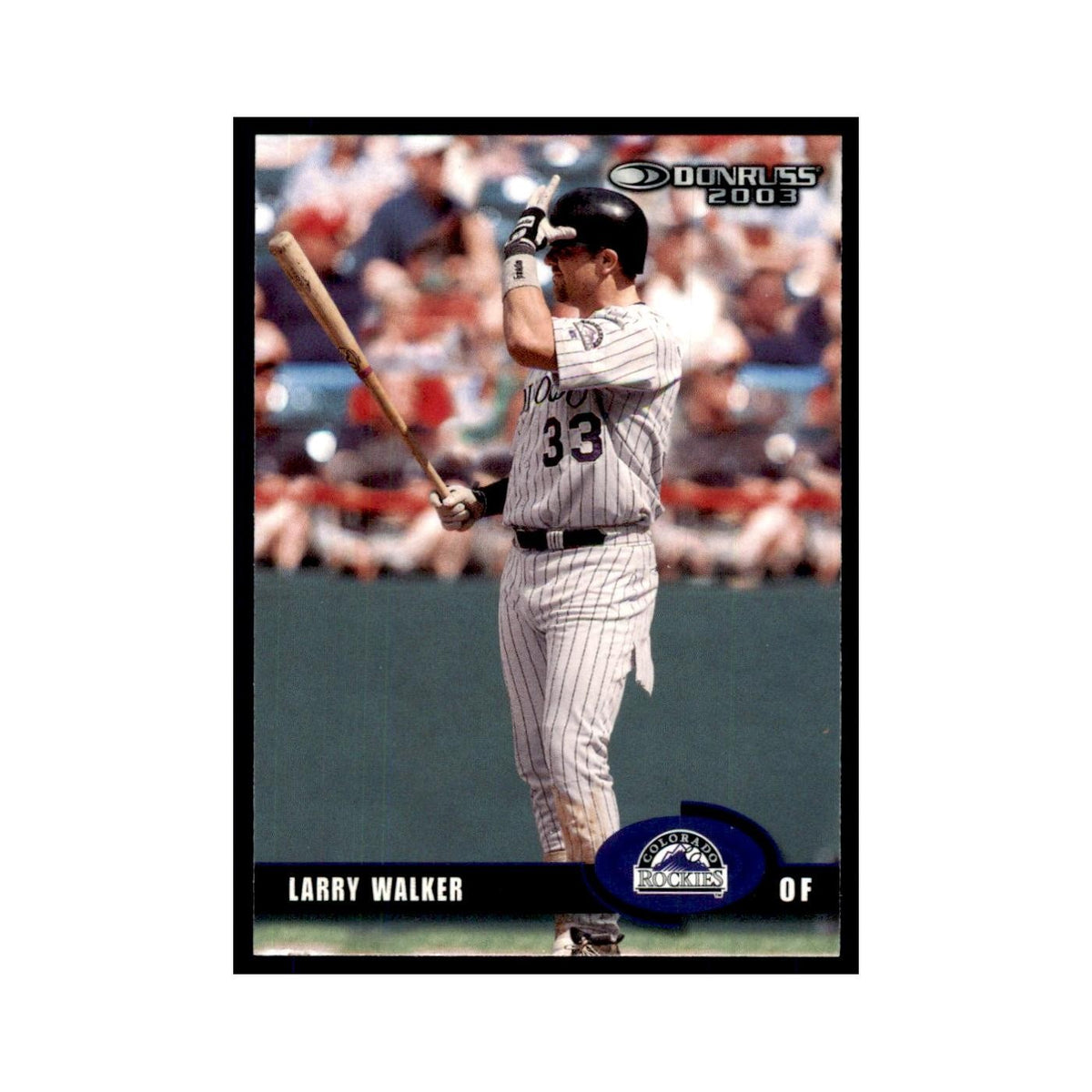 2003 Donruss Larry Walker Baseball Cards #272