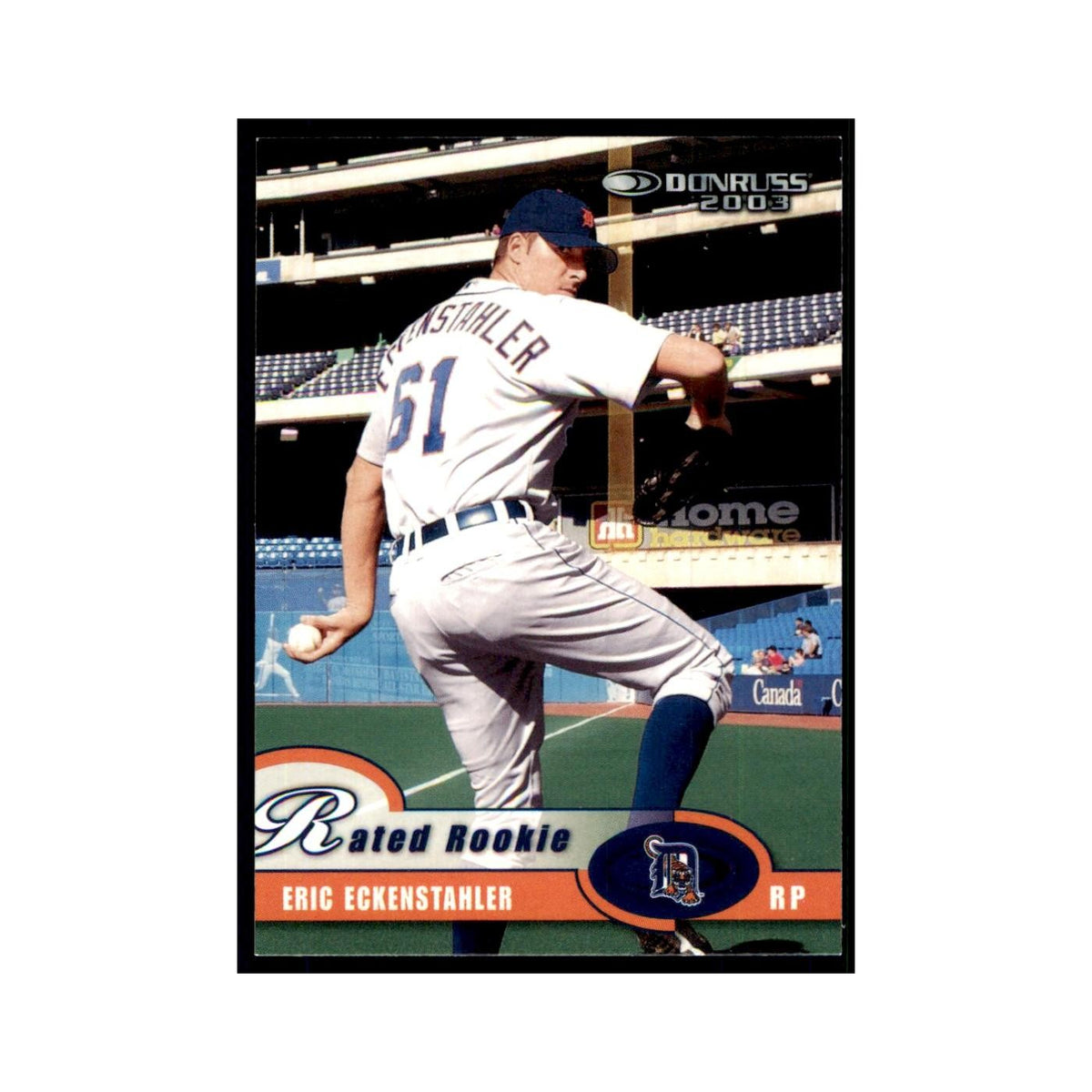 2003 Donruss Eric Eckenstahler Baseball Cards #34