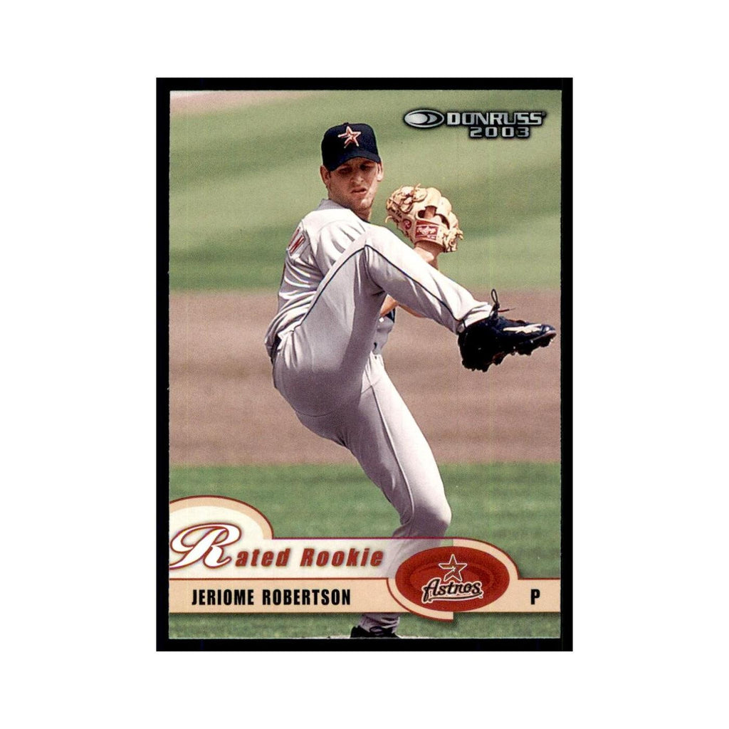 2003 Donruss Jeriome Robertson Baseball Cards #29